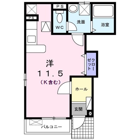 マイン　シュロスの物件間取画像